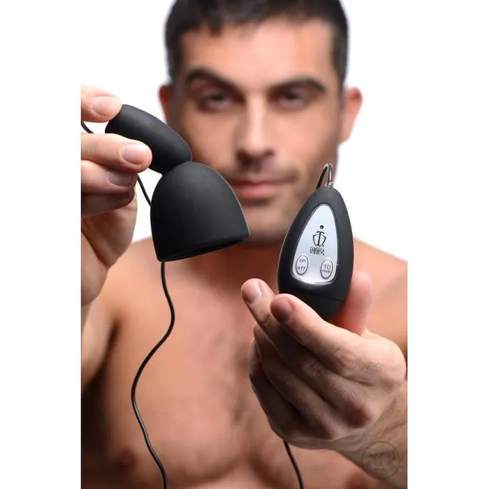 10 Speed Silicone Penis Head Teaser Trinity Vibes Male Sex Toys