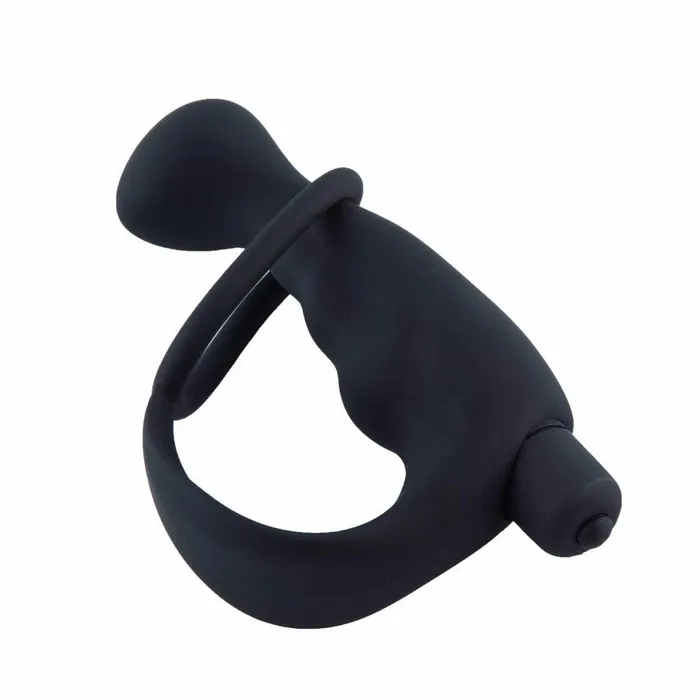 Male Sex Toys Ribbed Prostate Massager with Ring Love Plugs