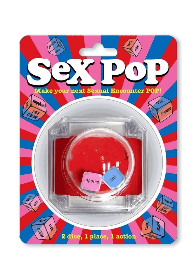 Adult Party and Games Couples Sex Pop Dice Game For Couples
