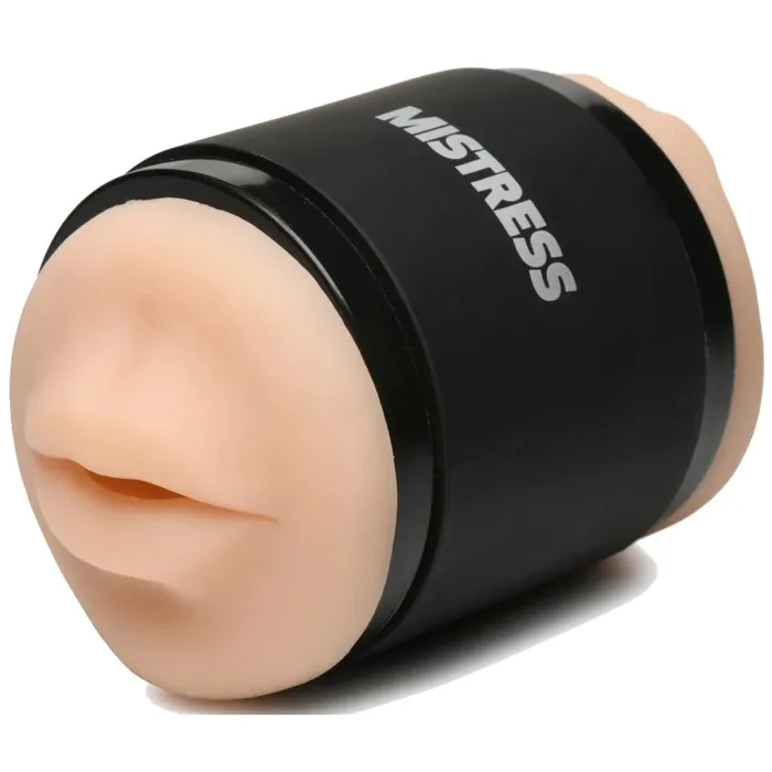 Curve Toys Male Sex Toys Mistress Double Shot Mouth and Pussy Stroker Light Curve Toys Male Sex Toys Mistress Double Shot Mouth and Pussy Stroker Light
