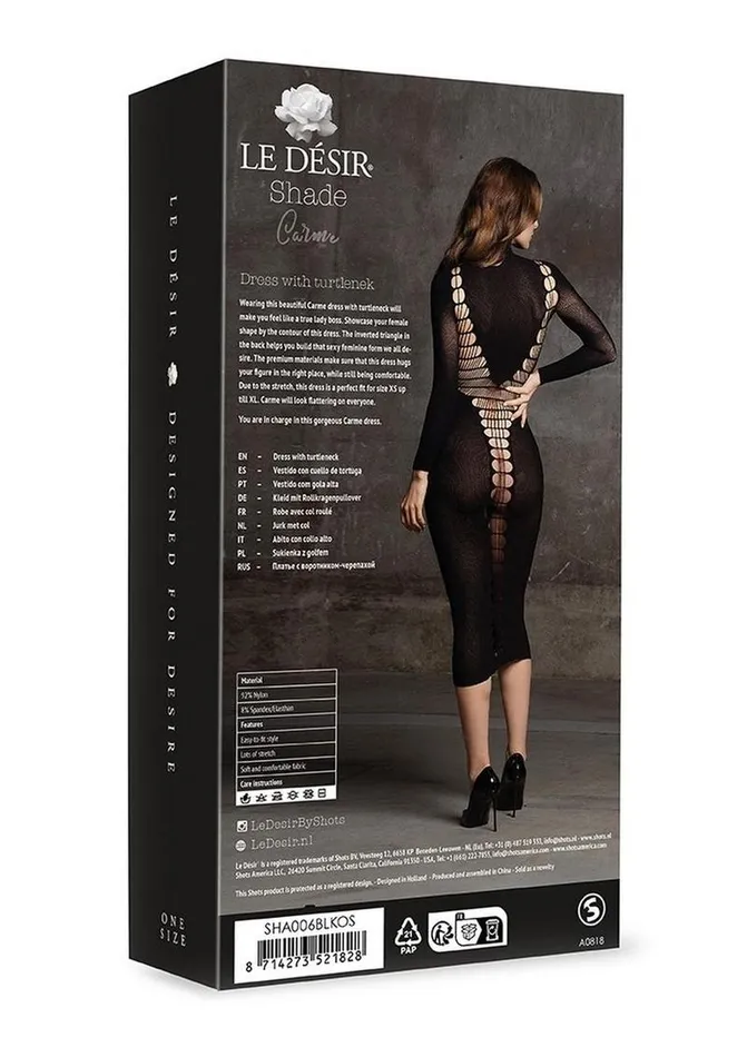 Le Desir Shade Carme Xi Dress with Turtleneck Le Desir Male Sex Toys