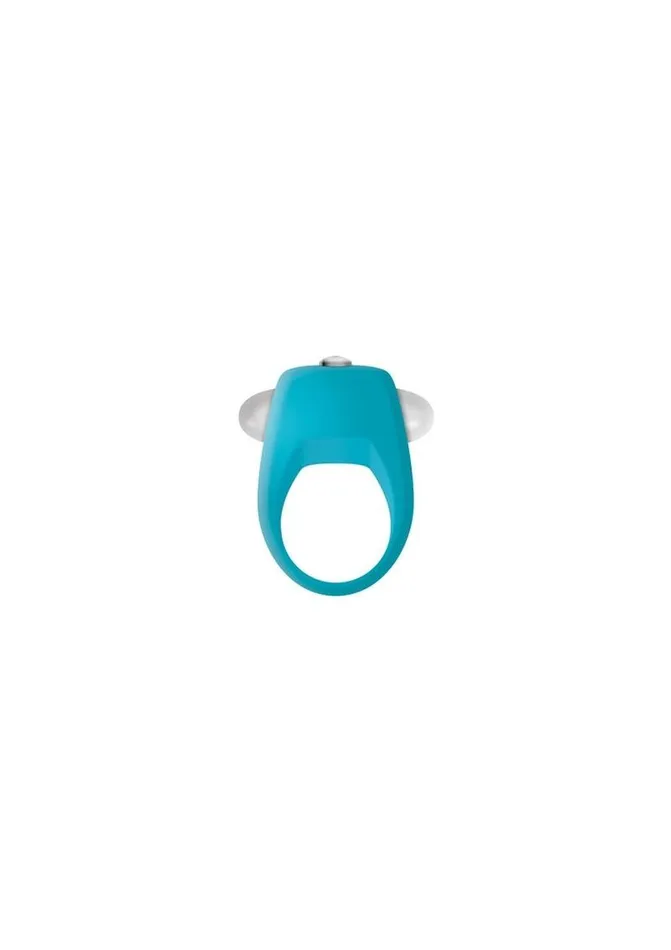 Zero Tolerance Male Sex Toys Zero Tolerance Teal Tickler Silicone Vibrating Cock Ring