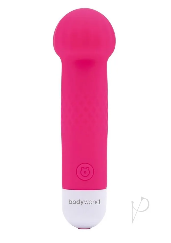 Bodywand Mini Pocket Wand Rechargeable Silicone Massager Neon Pink Bodywand Female Sex Toys Bodywand Mini Pocket Wand Rechargeable Silicone Massager Neon Pink Bodywand Female Sex Toys