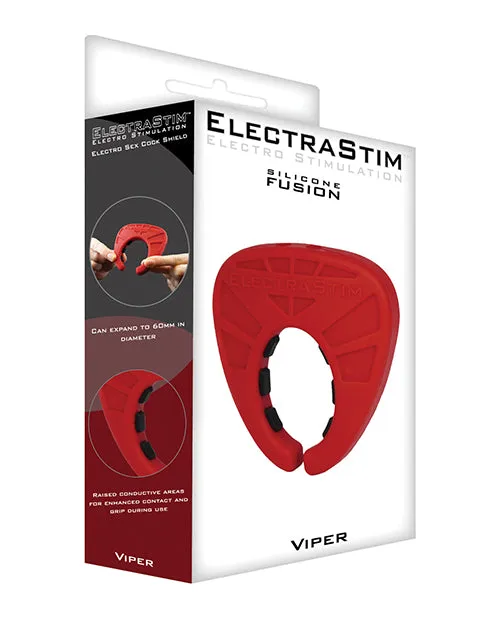 ElectraStim Silicone Fusion Viper Cock Shield Electrastim Dildos ElectraStim Silicone Fusion Viper Cock Shield Electrastim Dildos