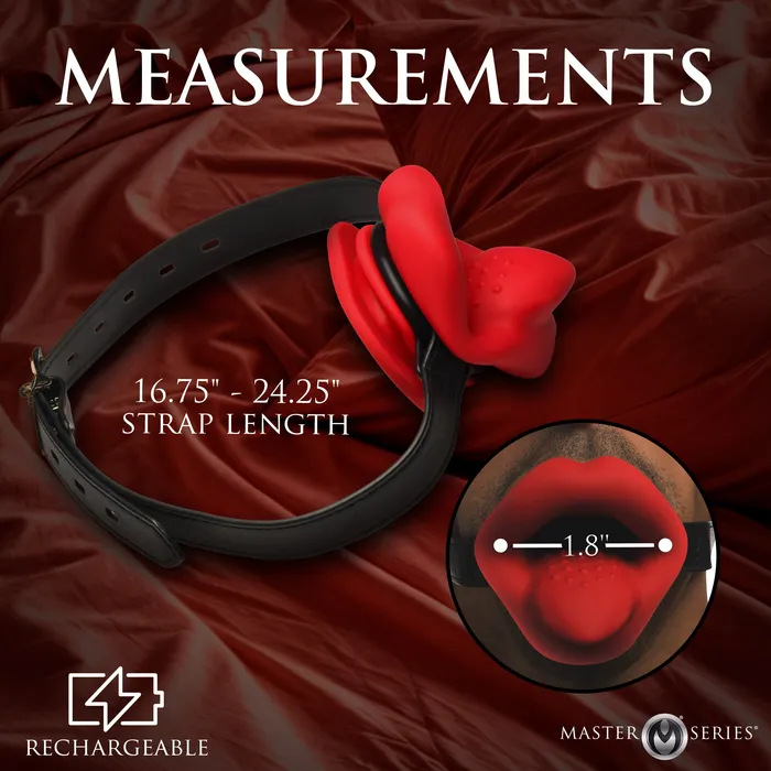 Female Sex Toys Master Series Vibrating Sissy Mouth Gag