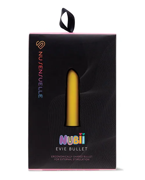 Female Sex Toys Nu Sensuelle Nu Sensuelle Evie Nubii Rechargeable Silicone Bullet Yellow Female Sex Toys Nu Sensuelle Nu Sensuelle Evie Nubii Rechargeable Silicone Bullet Yellow