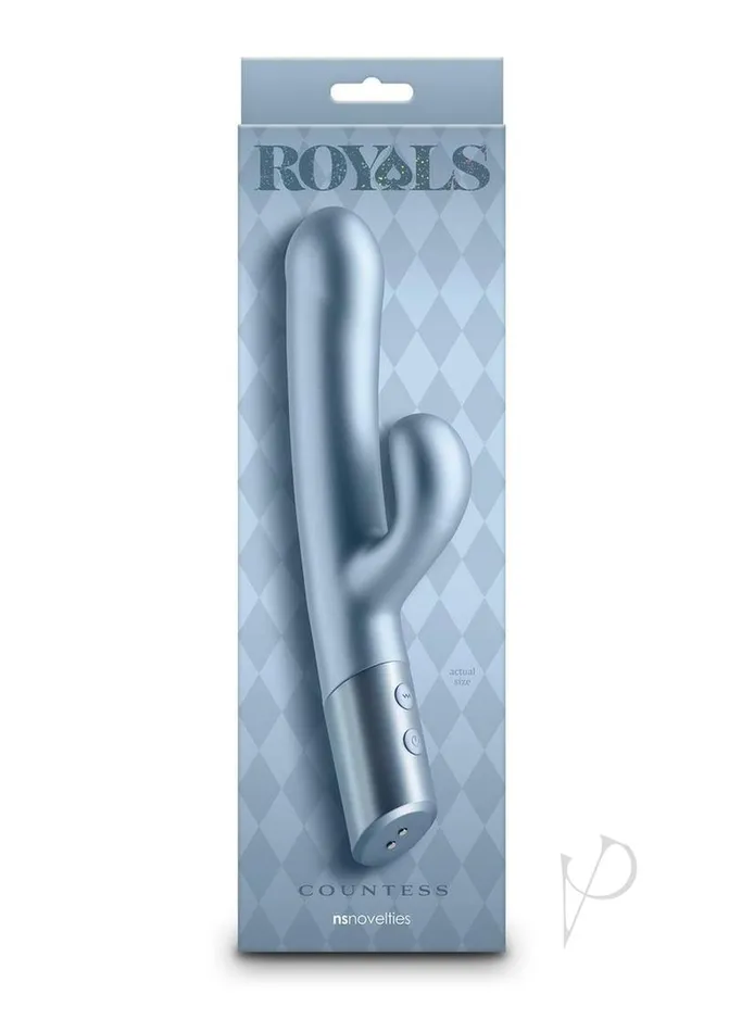 Female Sex Toys Royals Royals Countess Rechargeable Silicone Rabbit Vibrator Blue Female Sex Toys Royals Royals Countess Rechargeable Silicone Rabbit Vibrator Blue