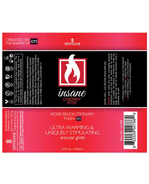 Female Sex Toys Sensuva Lubricants Sensuva Ultra Stimulating On Insane Cherry Pop Flavored Hybrid Lubricant 4oz Female Sex Toys Sensuva Lubricants Sensuva Ultra Stimulating On Insane Cherry Pop Flavored Hybrid Lubricant 4oz