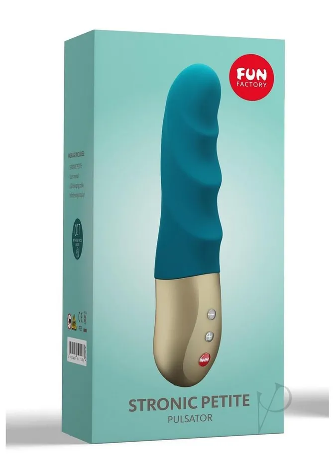 Fun Factory Anal Stronic Petite Silicone Pulsator Deep Sea Blue