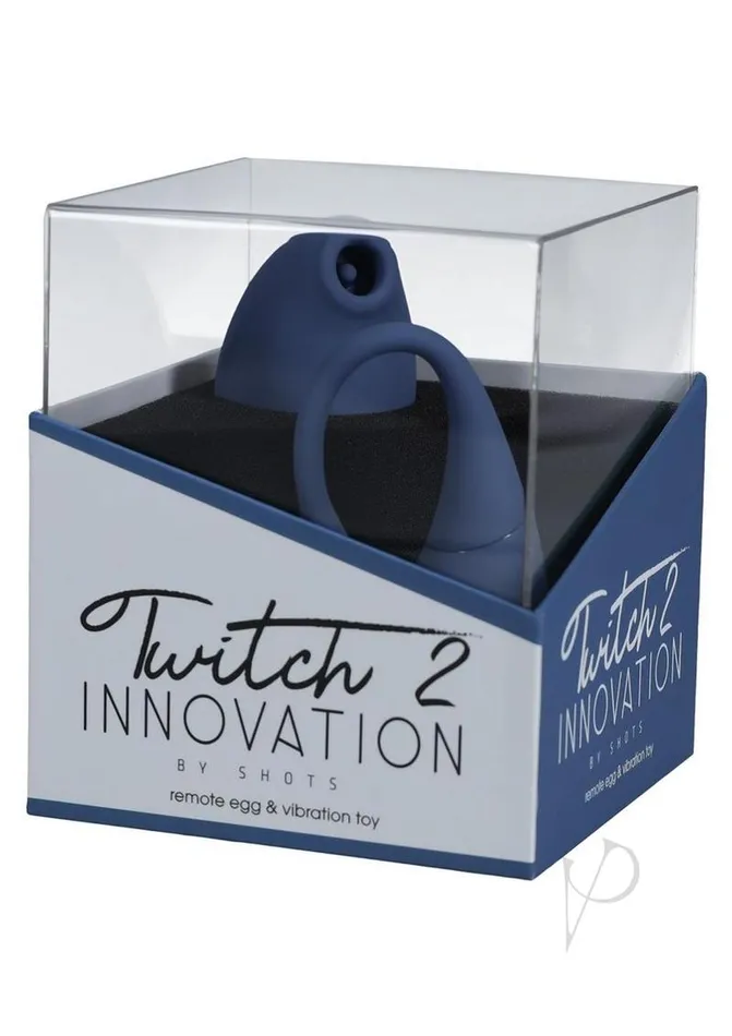 Innovation Twitch 2 Silicone Rechargeable Suction and Flapping Vibrator with Remote Control Egg Blue Female Sex Toys Innovation Twitch 2 Silicone Rechargeable Suction and Flapping Vibrator with Remote Control Egg Blue Female Sex Toys