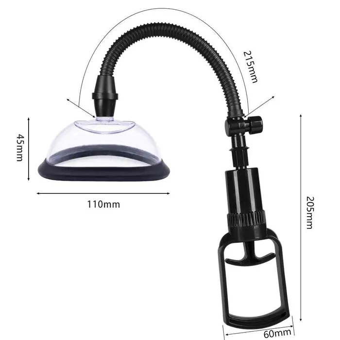 Male Sex Toys Wild Night Fantasies Medium Manual Pussy Pump 43 Inch