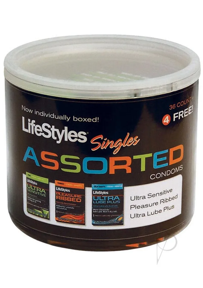 Vibrators Lifestyles Singles Assorted 40 Individually Boxed Lubricated Latex Condoms Bowl Lifestyles Vibrators Lifestyles Singles Assorted 40 Individually Boxed Lubricated Latex Condoms Bowl Lifestyles