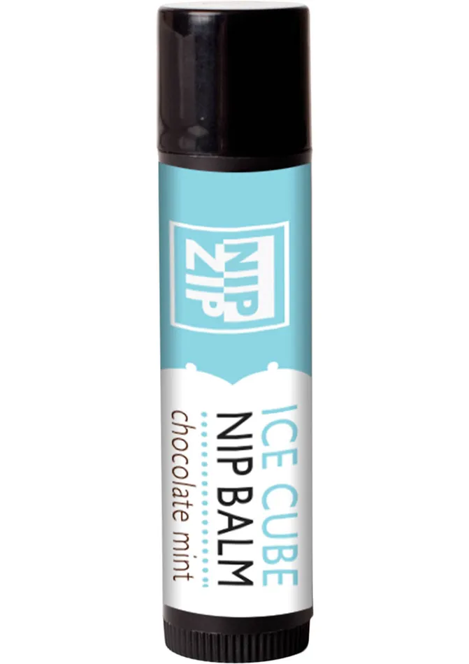 Vibrators Sensuva Nip Zip Ice Cube Nip Balm Chocolate Mint Flavor Nip Zip