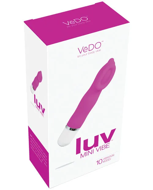 Vibrators Vedo VeDO Luv Mini Vibe Hot in Bed Pink