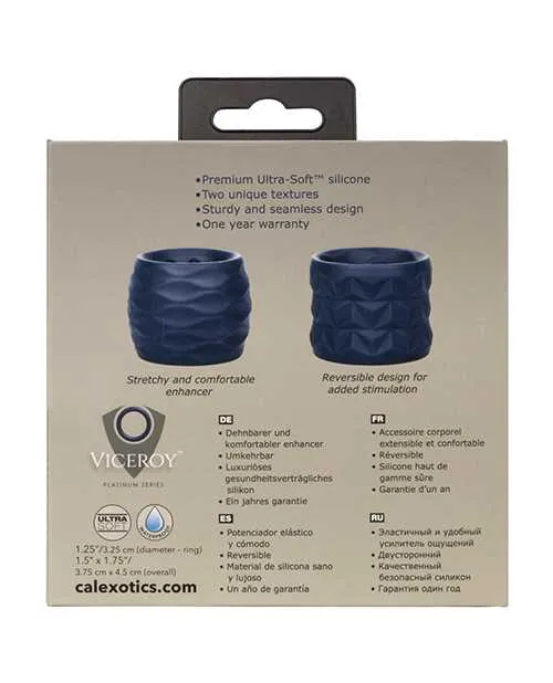 Viceroy Male Sex Toys Viceroy Reverse Endurance Ring Silicone Cock Ring Blue Viceroy Male Sex Toys Viceroy Reverse Endurance Ring Silicone Cock Ring Blue