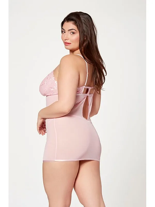 2 Pc Slim Fit Chemise And Thong Panty Set 11553X PINK 1X2X H Seven Til Midnight Anal 2 Pc Slim Fit Chemise And Thong Panty Set 11553X PINK 1X2X H Seven Til Midnight Anal