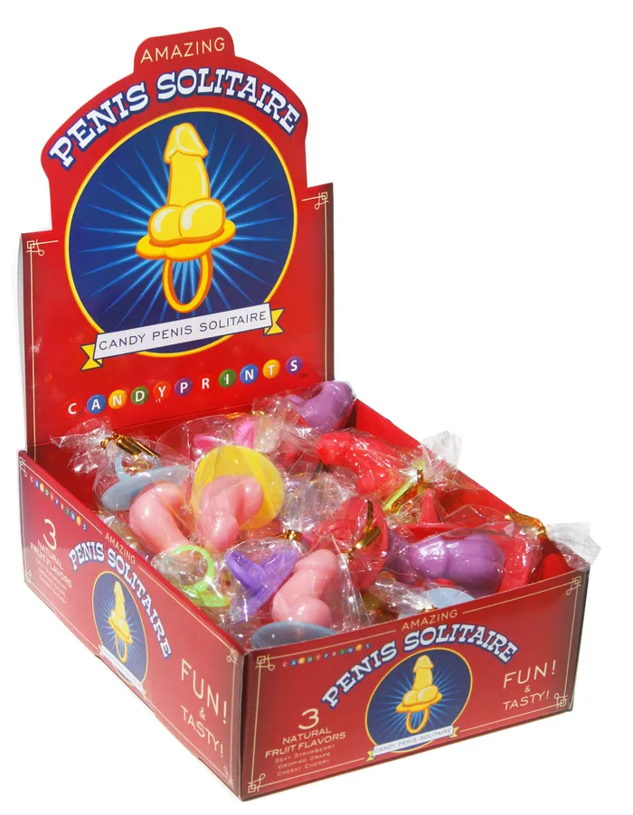 Amazing Penis Solitaire 30 Piece Display Little Genie Male Sex Toys