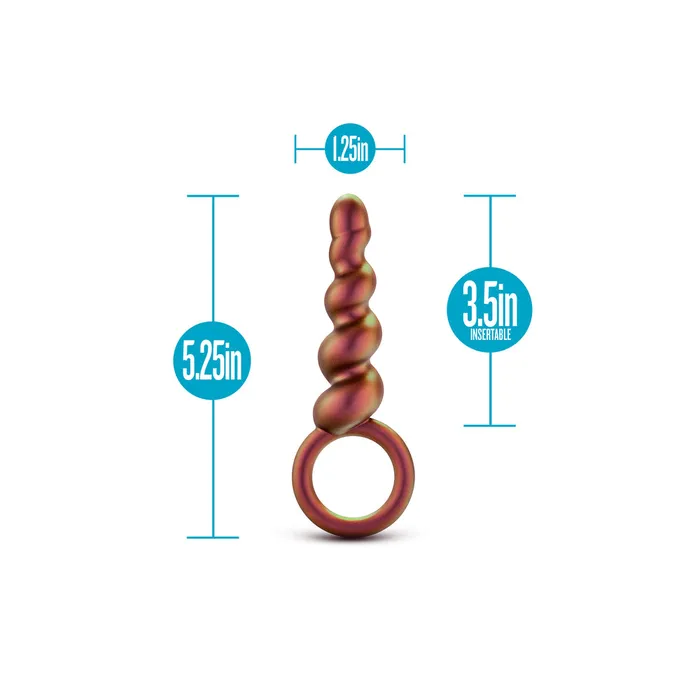 Anal Anal Adventures Matrix Spiral Loop Butt Plug Blush Novelties