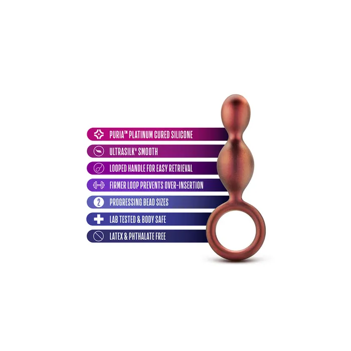 Anal Anal Adventures Matrix Spiral Loop Butt Plug Blush Novelties