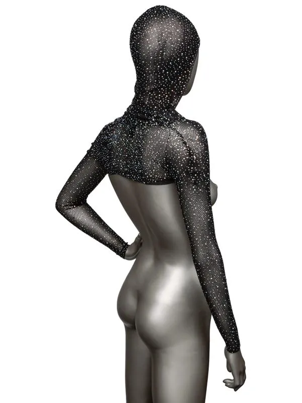 CalExotics Radiance Plus Size Hooded Shoulder Shrug Plus Size CalExotics Radiance Plus Size Hooded Shoulder Shrug Plus Size
