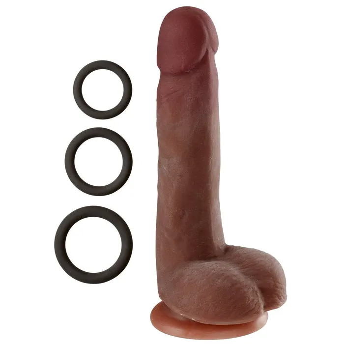Cloud 9 Novelties Dildos Cloud 9 Novelties Dual Density Real Touch 7 Inch With Balls Brown Cloud 9 Novelties Dildos Cloud 9 Novelties Dual Density Real Touch 7 Inch With Balls Brown