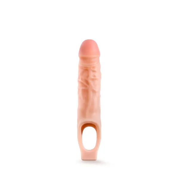 Dildos Blush Performance 9 Inch Cock Sheath Penis Extender Vanilla