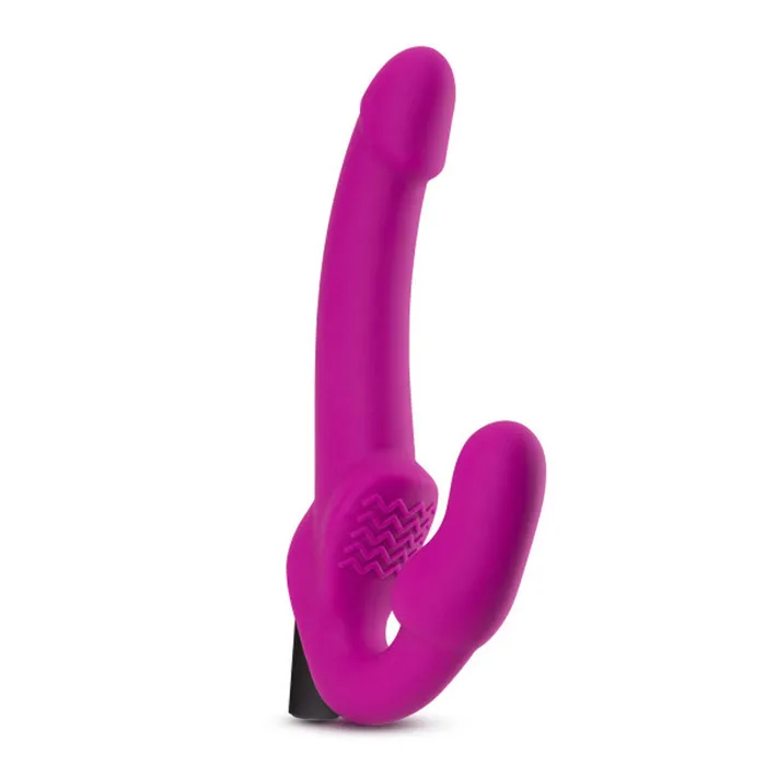 Dildos Blush Temptasia Estella Strapless Silicone Dildo Pink