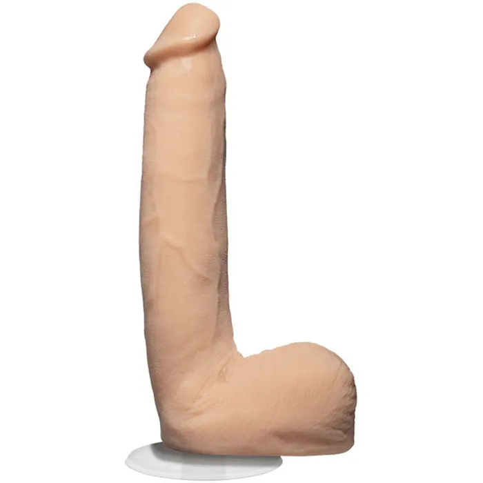 Dildos Doc Johnson Signature Cocks Pierce Paris 9 Inch Ultraskyn Cock With Removable VacULock Suction Cup