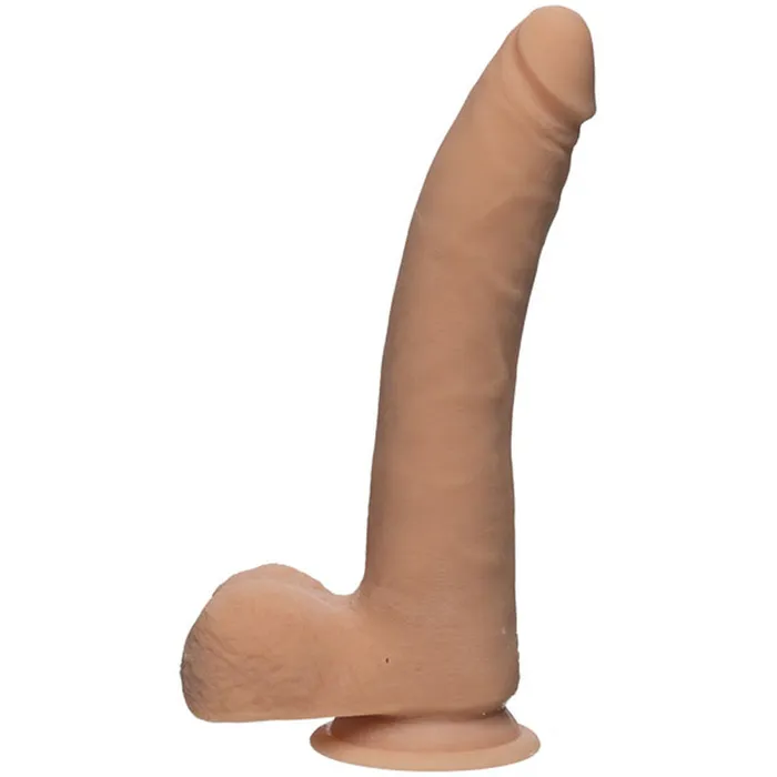 Dildos The D Realistic D Slim 9 Inch Ultraskyn Vanilla Doc Johnson