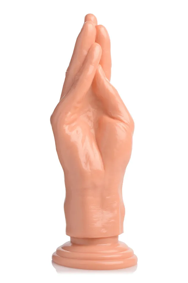 Dildos XR Brands Master Series The Stuffer Fisting Hand Dildo Flesh