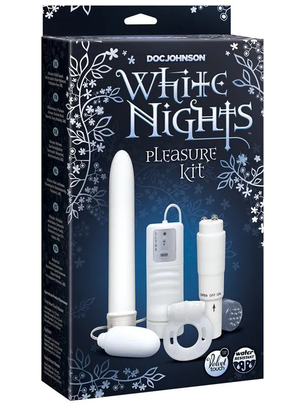 Doc Johnson Vibrators White Nights Pleasure Kit Doc Johnson Vibrators White Nights Pleasure Kit