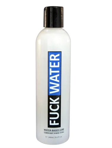 Fuck Water Fuck Water WaterBased Lubricant 8 Fl Oz Lubricants