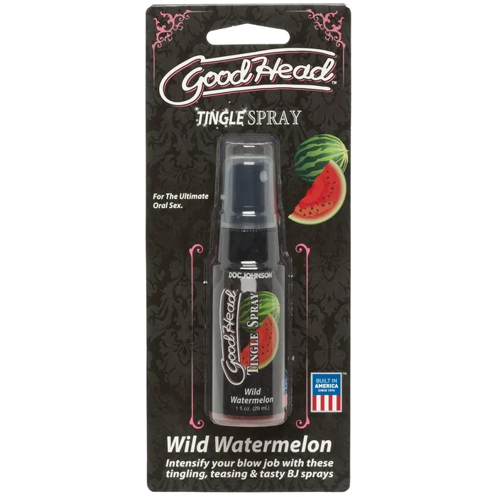 Goodhead Tingle Spray 1 Fl Oz Wild Watermelon Doc Johnson Vibrators