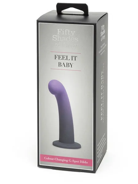Lovehoney Vibrators Fifty Shades of Grey Feel it Baby Colour Changing GSpot Dildo