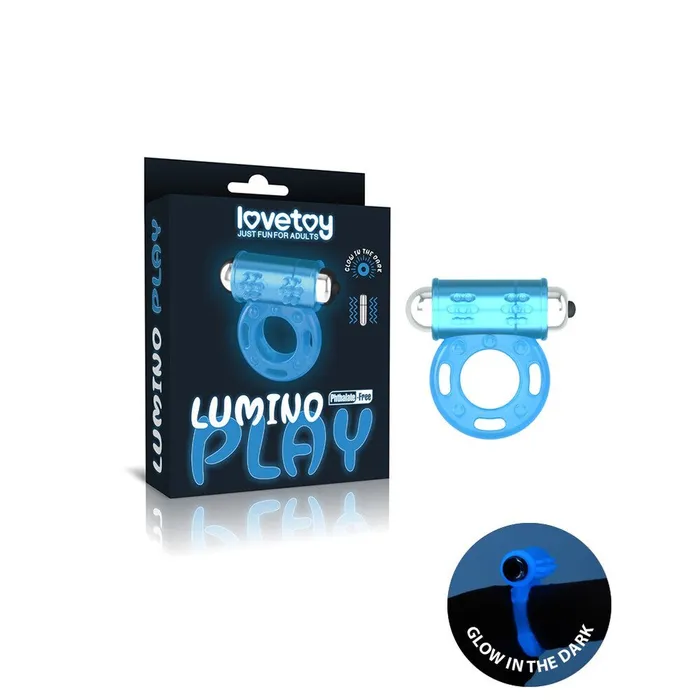 Lovetoy Lovetoy Glow In The Dark Lumino Play Cock Ring Male Sex Toys