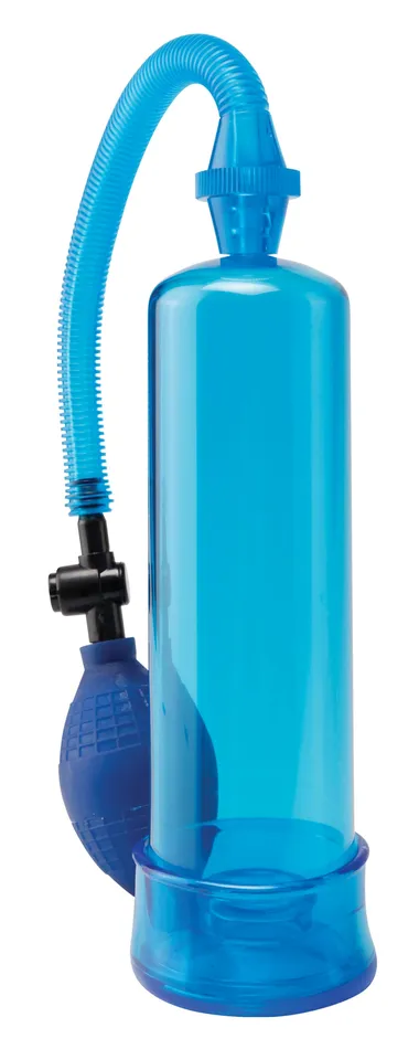 Male Sex Toys Pipedream Pump Worx Beginners Power Pump Blue