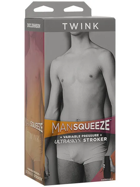 Man Squeeze Twink Ass Vanilla Doc Johnson Dildos