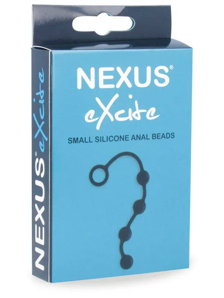 Nexus Anal EXCITE Silicone Anal Beads Black Nexus Anal EXCITE Silicone Anal Beads Black