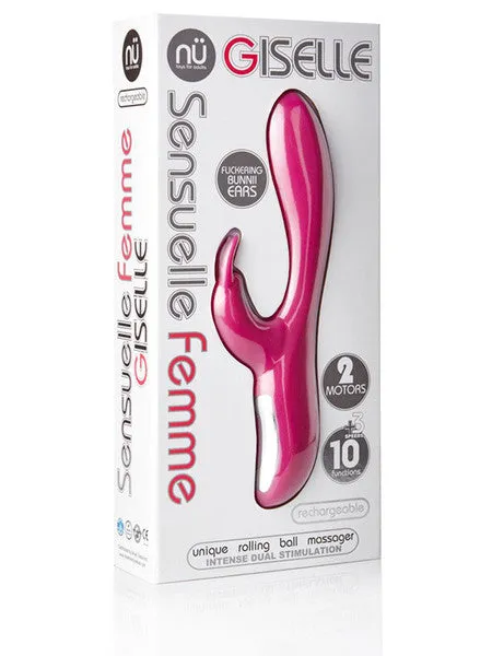 Novel Creations Vibrators NU Sensuelle Giselle Magenta Novel Creations Vibrators NU Sensuelle Giselle Magenta