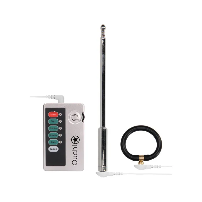 Ouch E Stimulation Urethral Sounding Set Shots Toys Male Sex Toys