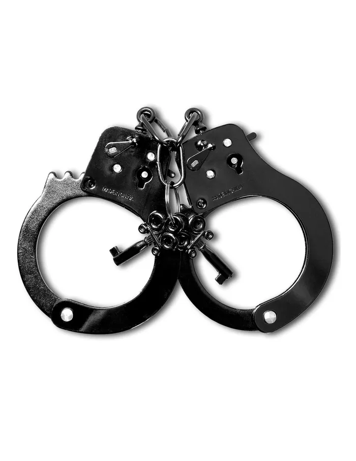 Pipedream Fetish Fantasy Series Anodized Cuffs Black Couples