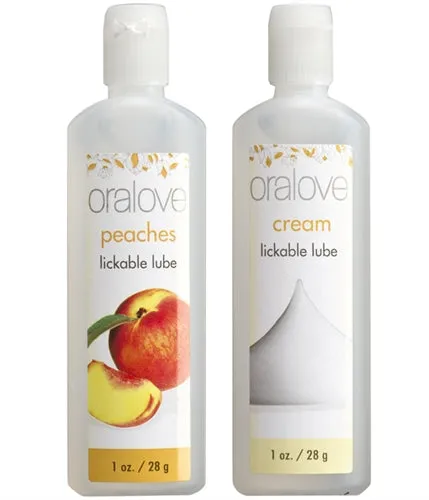 Vibrators Doc Johnson Oral Love Dynamic Duo Peaches and Cream