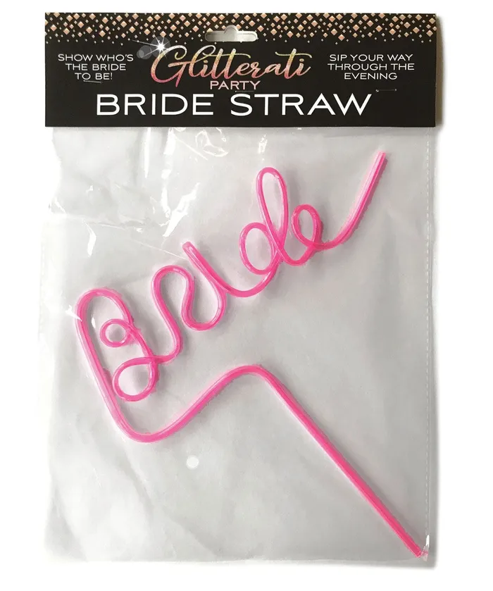 Vibrators Little Genie Glitterati Bride Straw