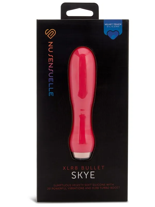 Vibrators Novel Creations Nu Sensuelle Skye Velvet Touch Bullet With Turbo Boost Hot Pink Vibrators Novel Creations Nu Sensuelle Skye Velvet Touch Bullet With Turbo Boost Hot Pink