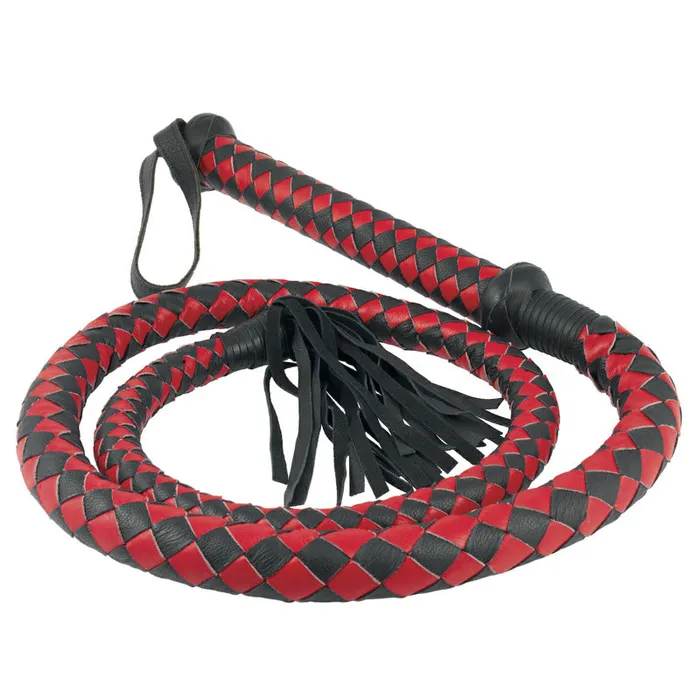 Vibrators Rimba Long Arabian Whip Red And Black
