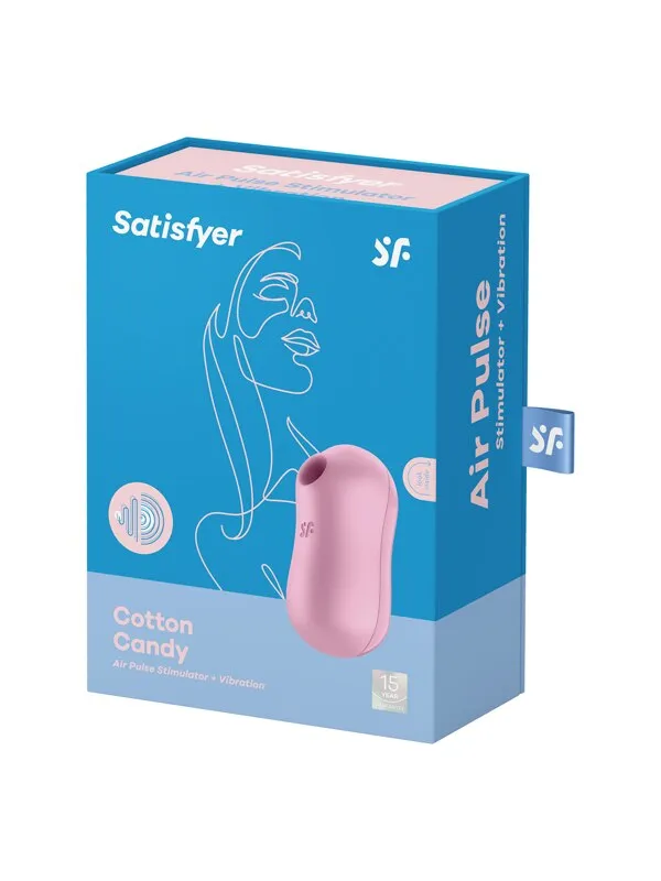 Vibrators Satisfyer Satisfyer Cotton Candy Lilac Vibrators Satisfyer Satisfyer Cotton Candy Lilac