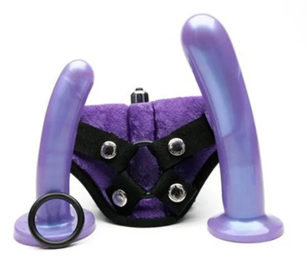 Vibrators Tantus Bend Over Intermediate Kit Purple Haze