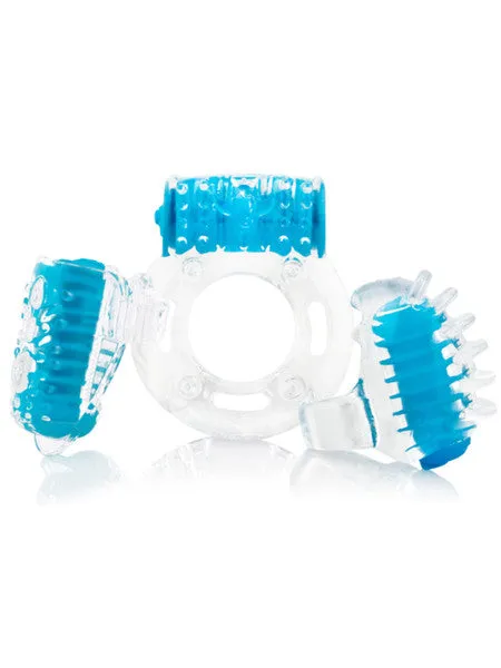 VibrOman Blue Single Screaming O Vibrators