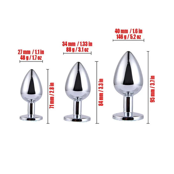 BBC Only White Butt Plug Plug Emporium Anal