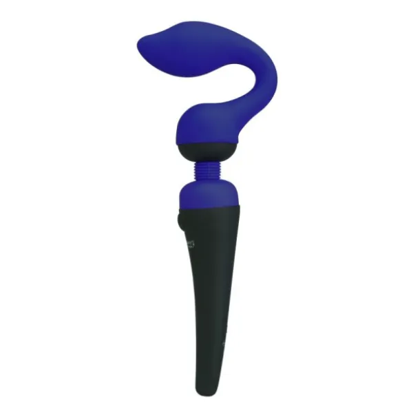 BMS Enterprises Vibrators PALMSENSUAL Accessories 2 Silicone Head Blue